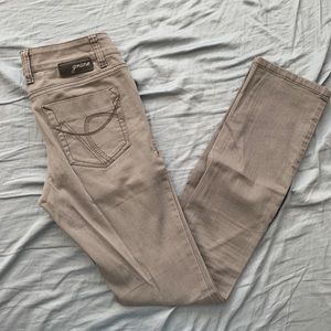 Grane grey straight leg jeans